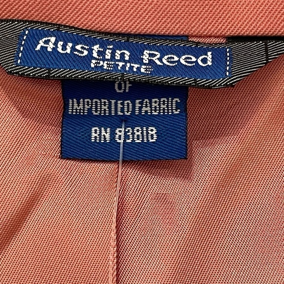 COPY - Austin Reed women’s Blazer jacket 100% worsted wool size 14 P one button… - Picture 6 of 9